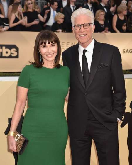 Mary Steenburgen with Ted Danson in a event